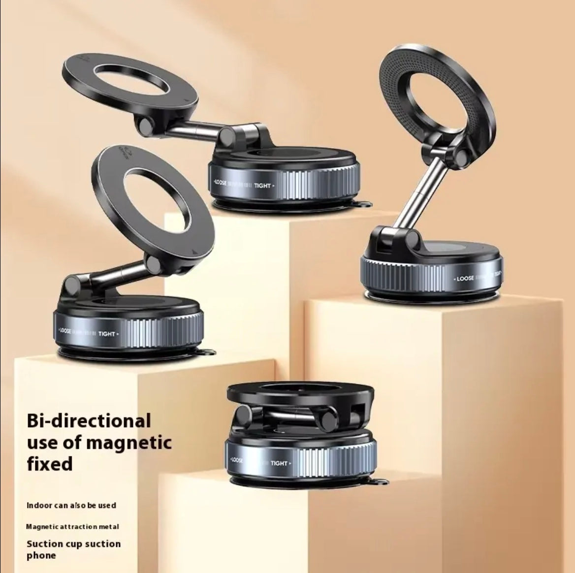 Vacuum Suction Magnetic Holder