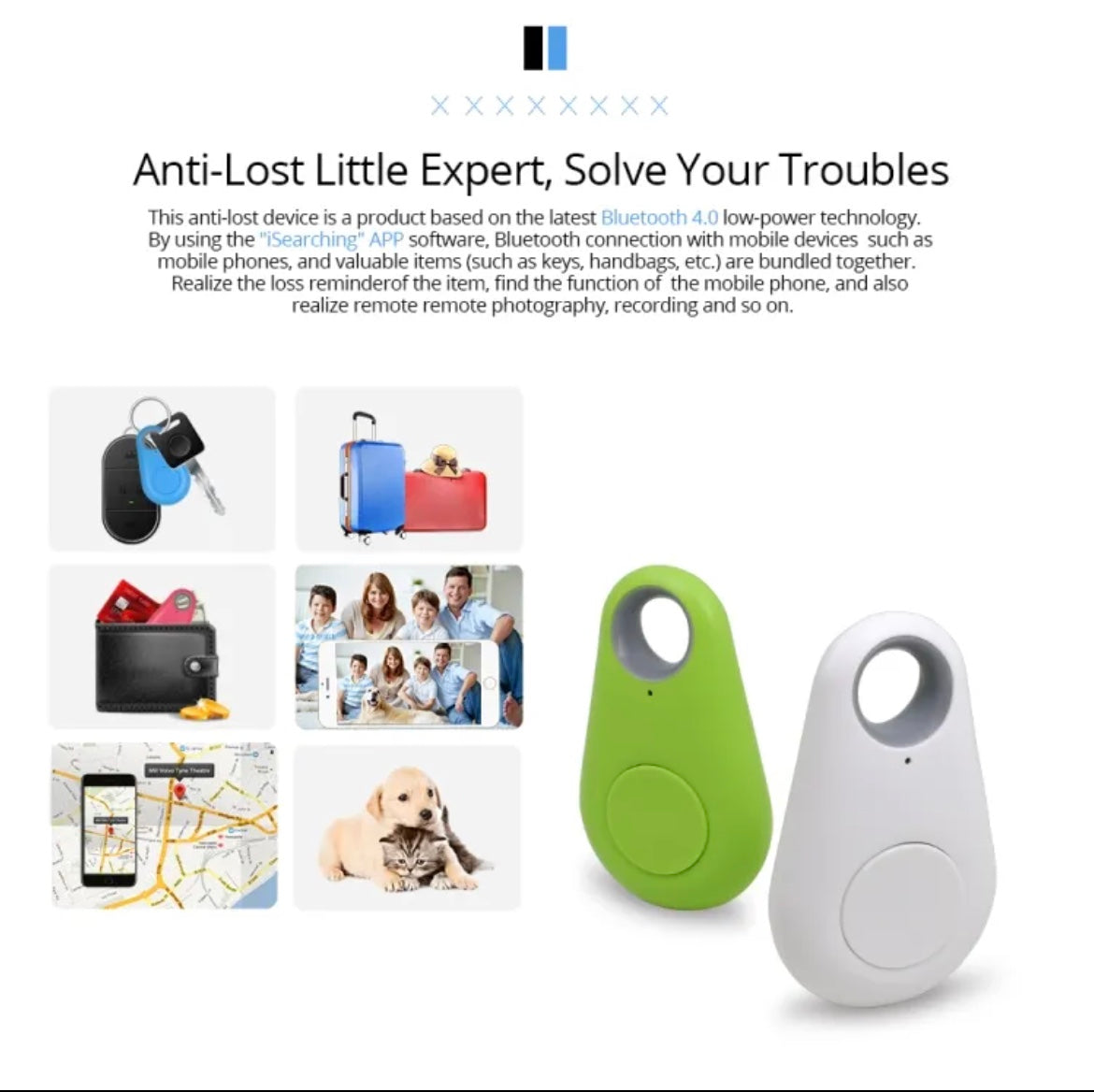 Anti Lost Keychain Locator (Multi-Color)