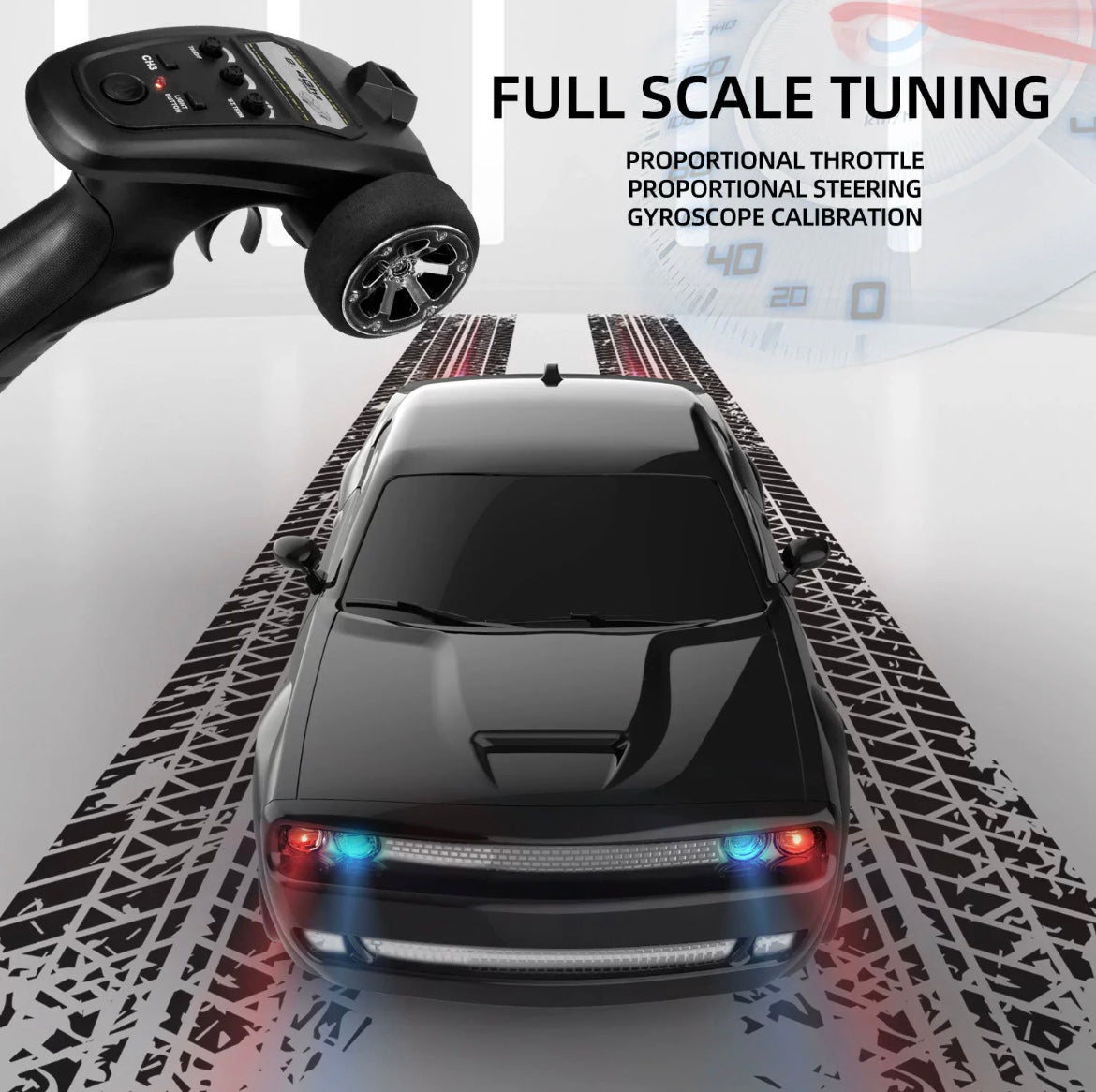 FQD10 1/20 2.4G Challenger Remote Control Car