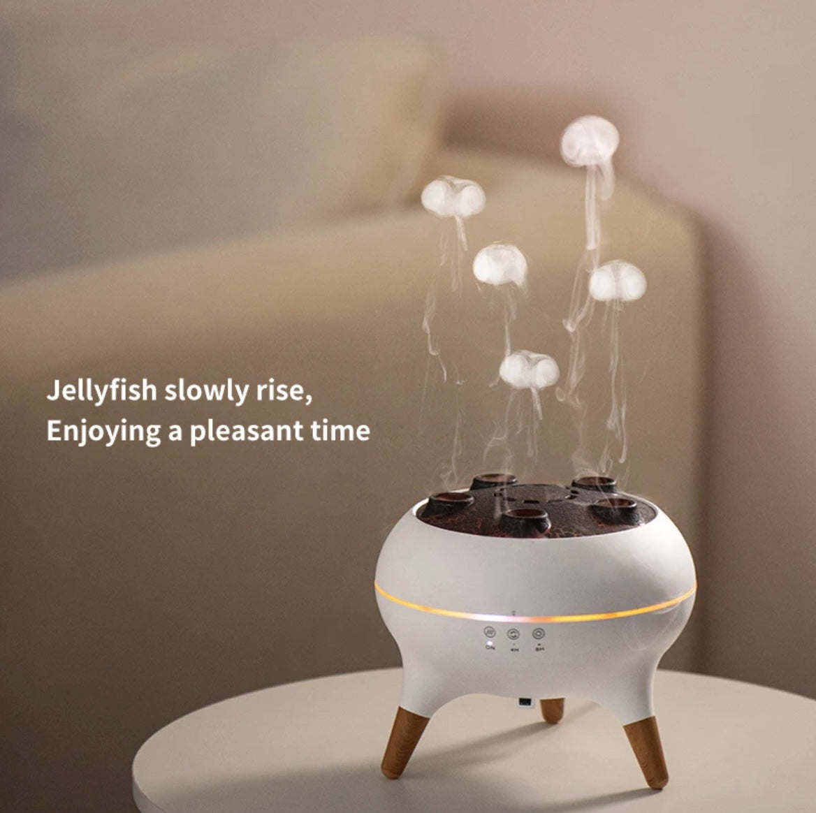 New 5-hole Jellyfish Smoke Ring Atomizing Design Diffuser