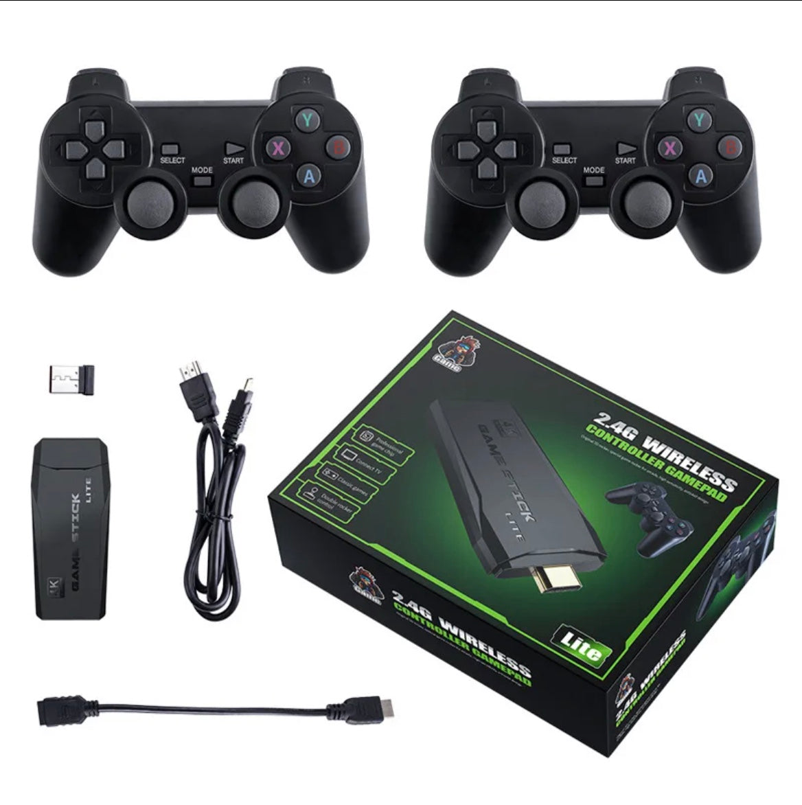 V 64G Built-in 20000 Games Stick 2