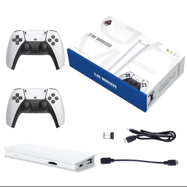 Retro Gaming Console Stick (20,000+ Games) - 4K HDMI Stick, 64GB, Wireless Gamepads