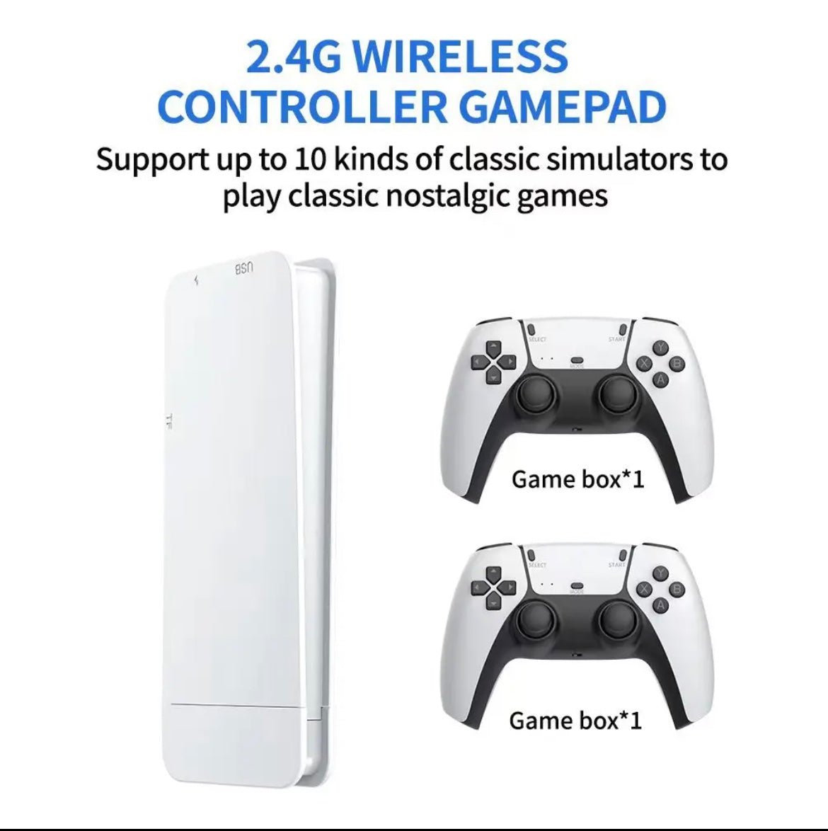 M15 Video Game Stick 4K 64G 20000+ Retro Games