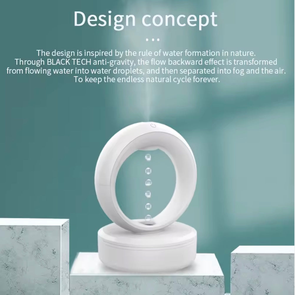 Home Gravity Water Drop Humidifier