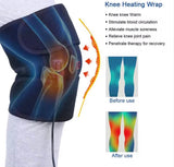 Knee Heating Pad - Heated Knee Wrap for Pain Relief & Stiff Joints