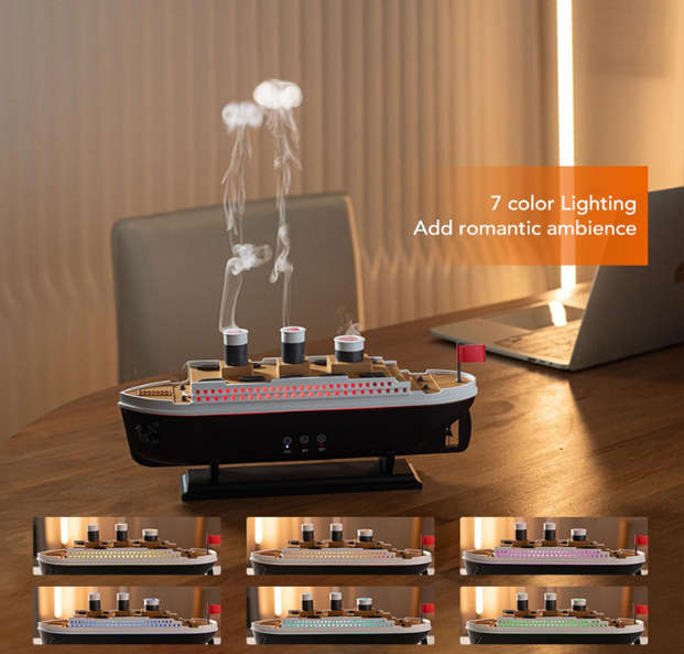 Retro Ship Essential Oil Diffuser
