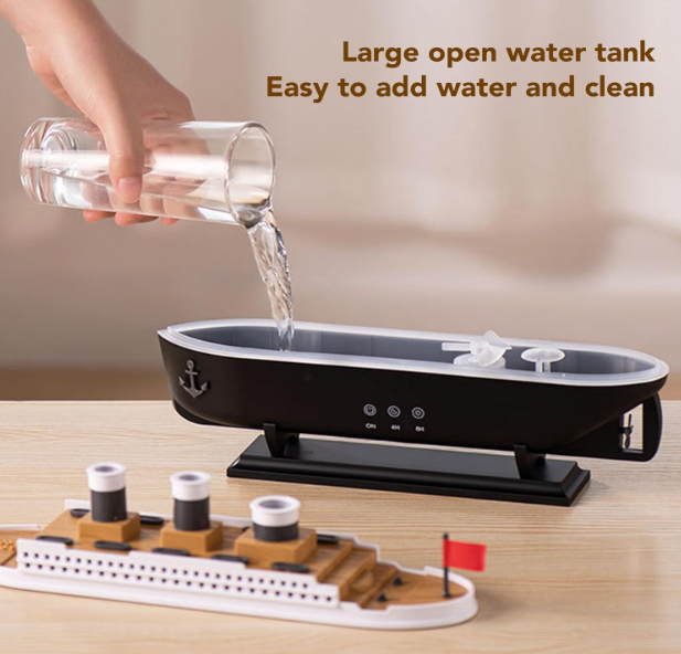 Retro Ship Essential Oil Diffuser