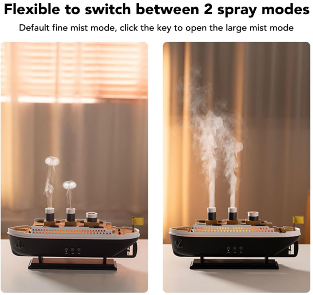 Retro Ship Essential Oil Diffuser