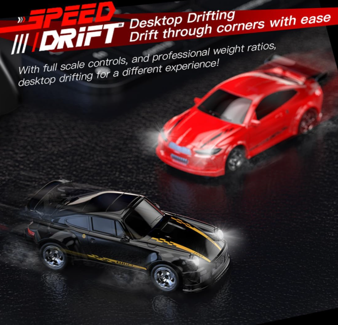 Mini Drift RC Car - 1/64 Scale