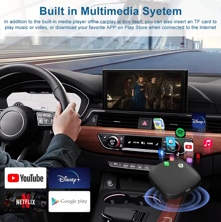 AI Box (YouTube & Netflix For Car)