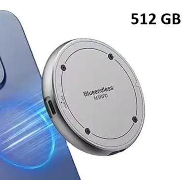 Magnetic External Hard Drive for I-Phone (C-Type only)