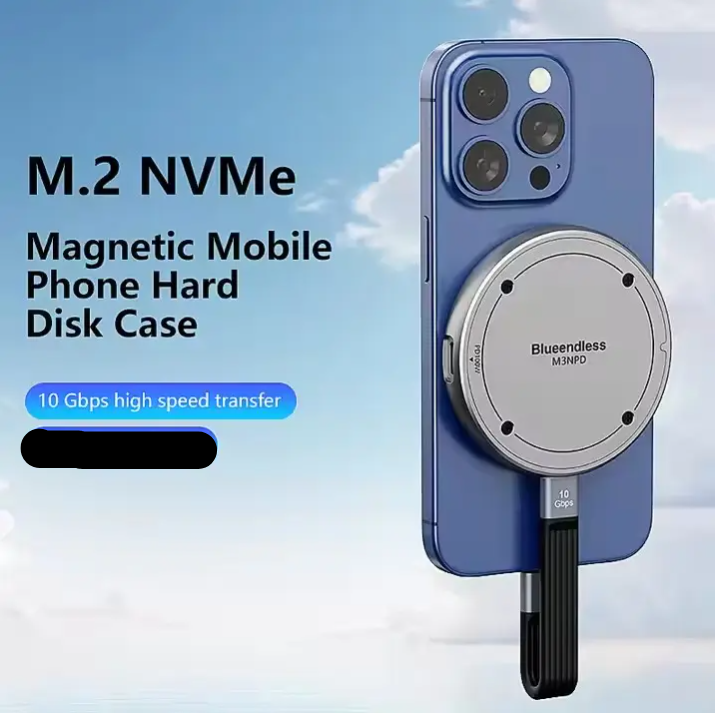 Magnetic External Hard Drive for I-Phone (C-Type only)