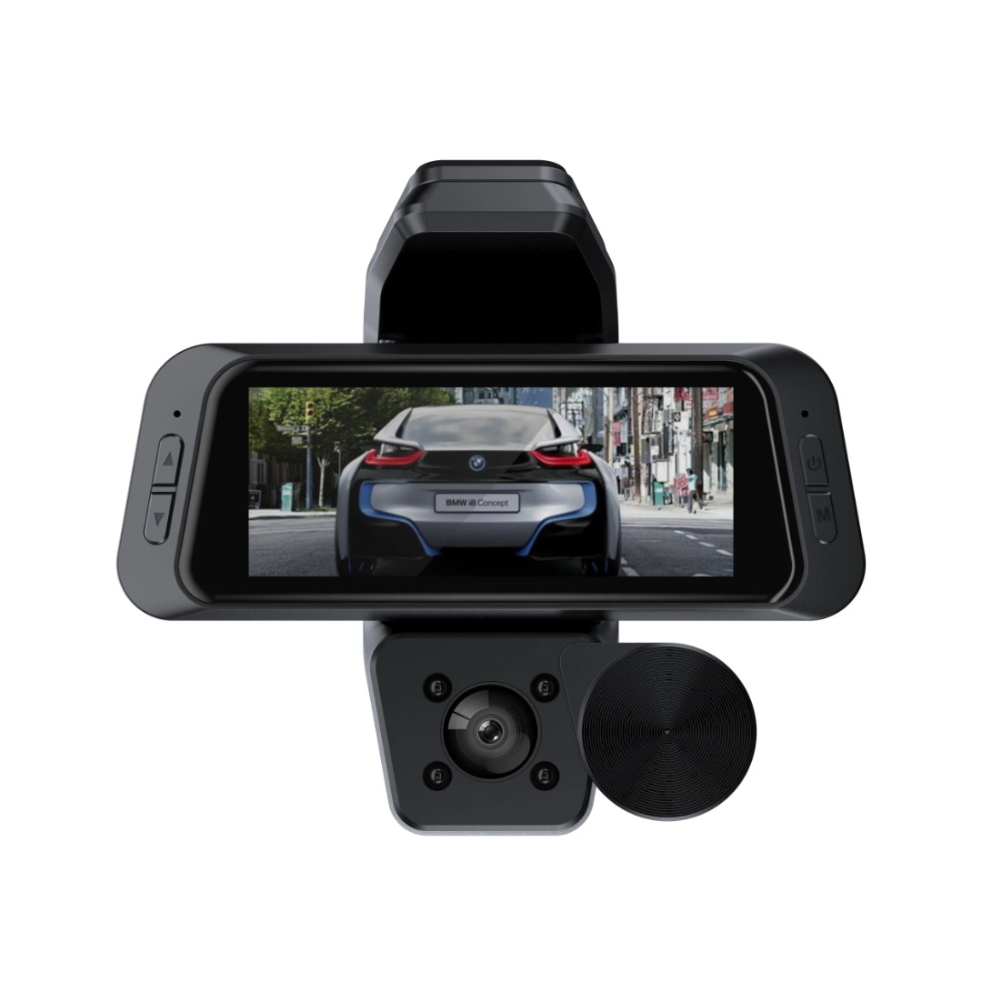 Full HD 3 channel Dash Camera