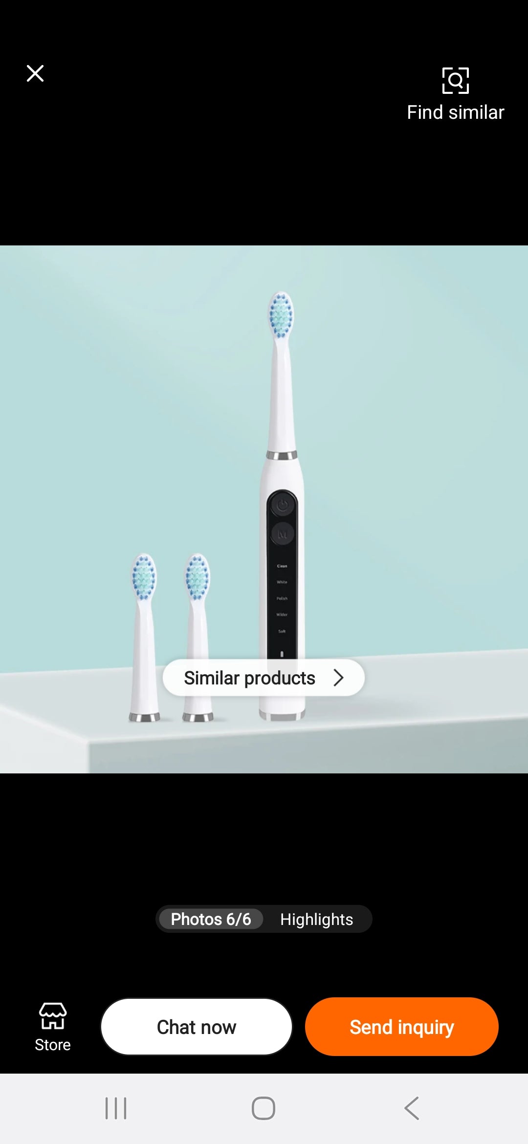 Electric Toothbrush with 2 Brush Heads
