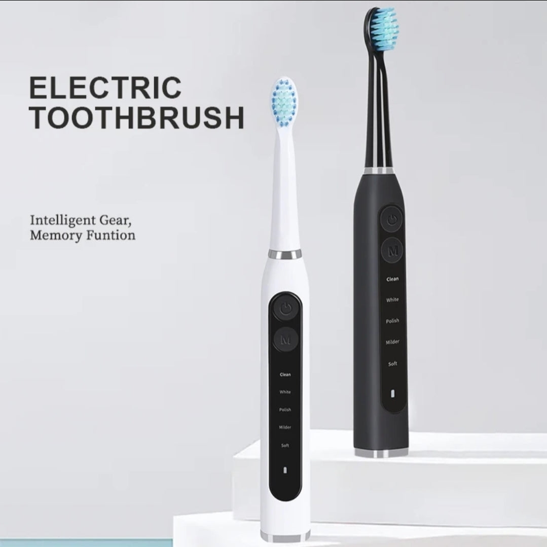 Electric Toothbrush with 2 Brush Heads