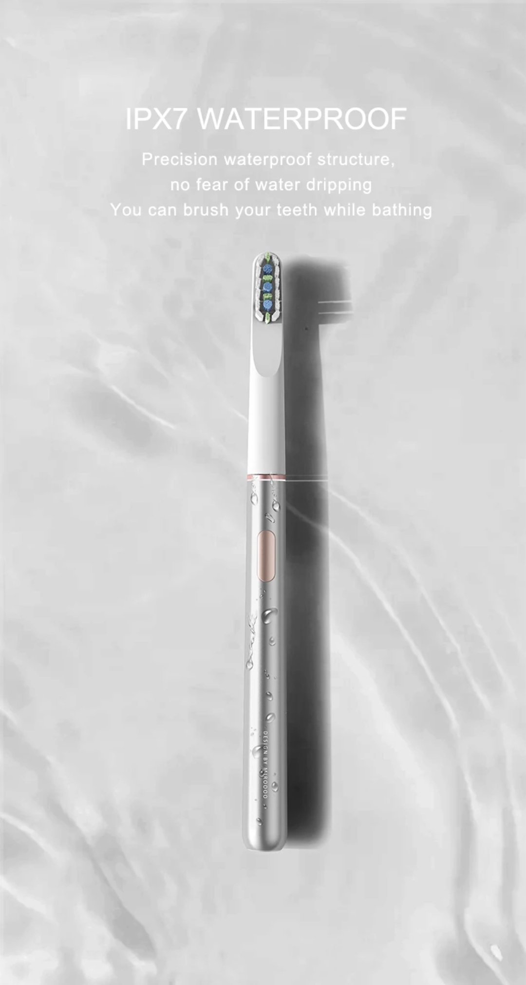 Metallic Electric Tooth Brush