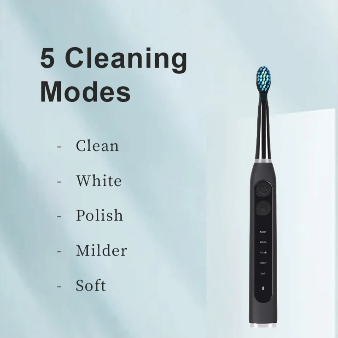 Electric Toothbrush with 2 Brush Heads