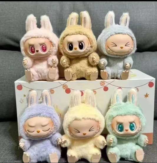 Labubu plush Doll (Mystery box - Have a Seat) - 1 piece