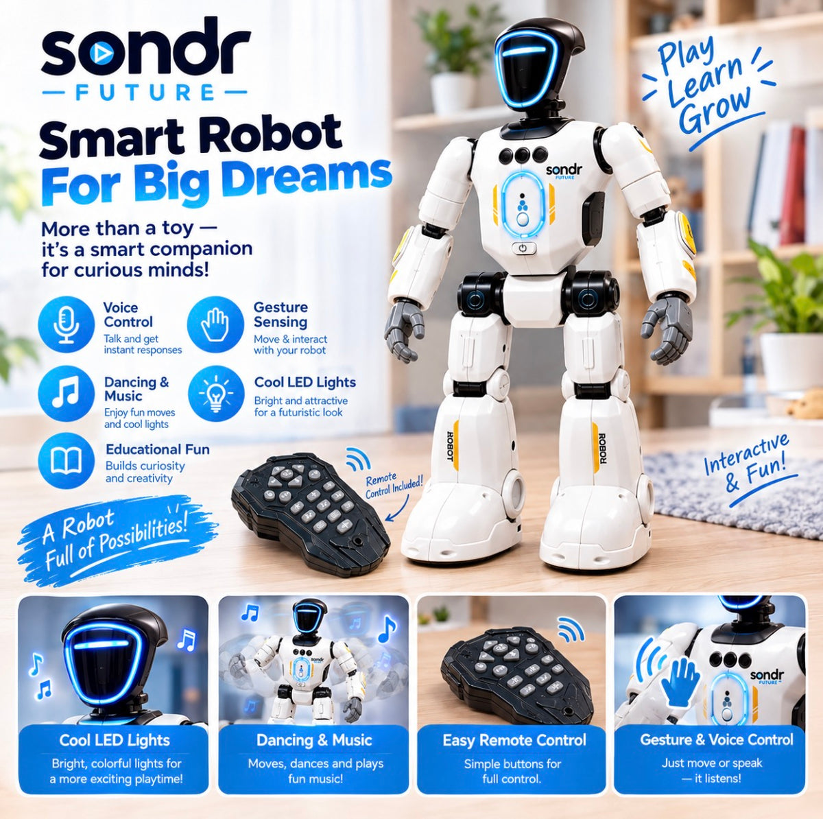 Smart robot toy sold by The Gadgets Zone Canada
