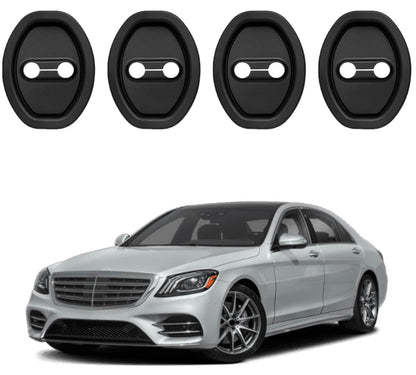 4pcs Car Door Latch Lock Cover Strike Protector
