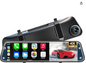 Rear View Mirror Screen with Dash Camera & Carplay