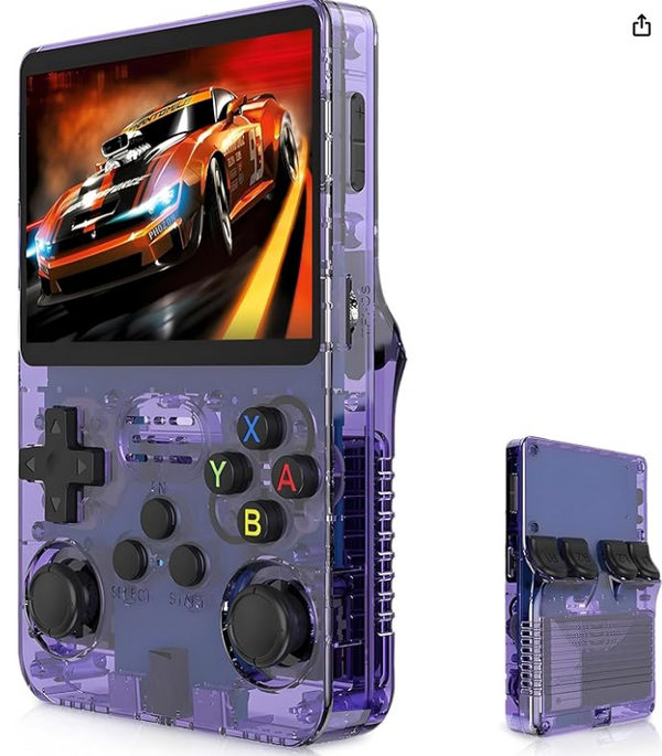 R40S Pro Retro Gaming Console (256GB) - Handheld with Preloaded Classics