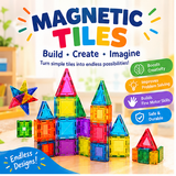 3D Magnetic Tiles 78 pieces / 100 pieces