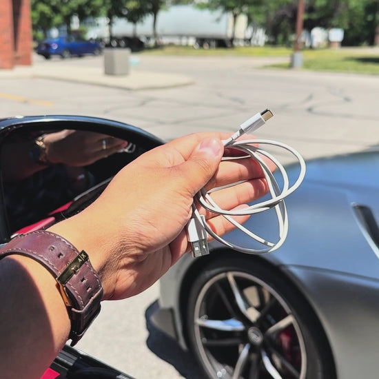 Wireless CarPlay and Android Auto adapter sold by The Gadgets Zone Canada