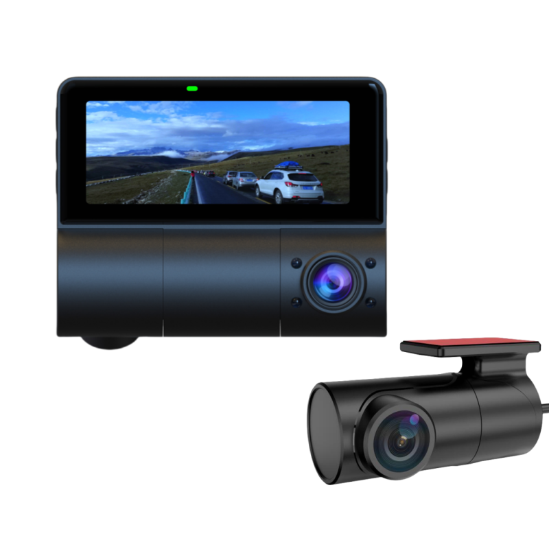 J Tronic - JT-4K07 - Dash Camera 4K 3 Channel (64GB)
